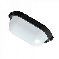 Светильник банный Элетех 1401 НПП 03-60-021 220В Е27 60Вт IP65 О/М/Черный 210х160х108мм картинка 